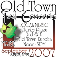 Old Town Fall Concerts 2007 